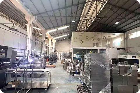 Early development stage of commercial electric deep fryer manufacturing company