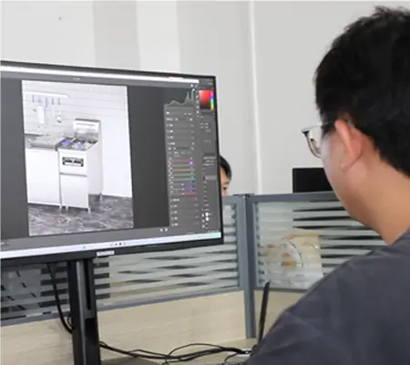 Leakage and safety testing process for commercial electric deep fryer