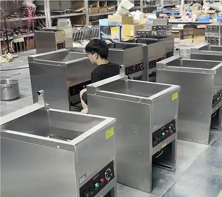 Long-term stability testing for commercial electric deep fryer durability