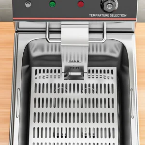 Internal structure design of commercial electric deep fryer with removable oil tank