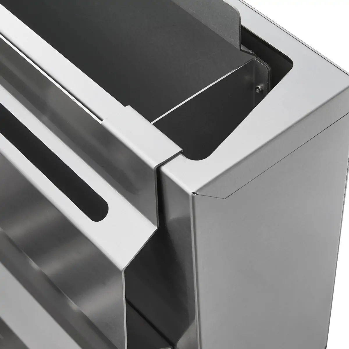 Commercial gas fryer ventilation holes for stable gas combustion and heat dissipation