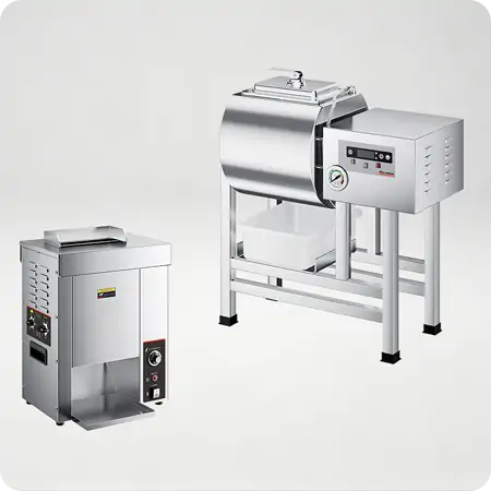 Auxiliary commercial kitchen equipment for food preparation and restaurant support