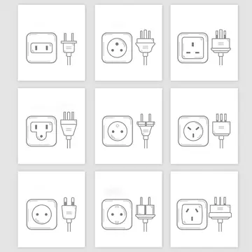 Customized plug types for commercial fryer export requirements