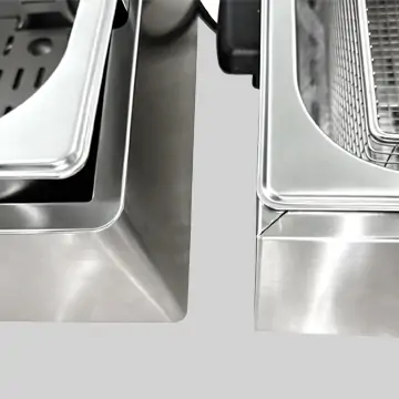 Customized structural detail design for commercial fryer body components