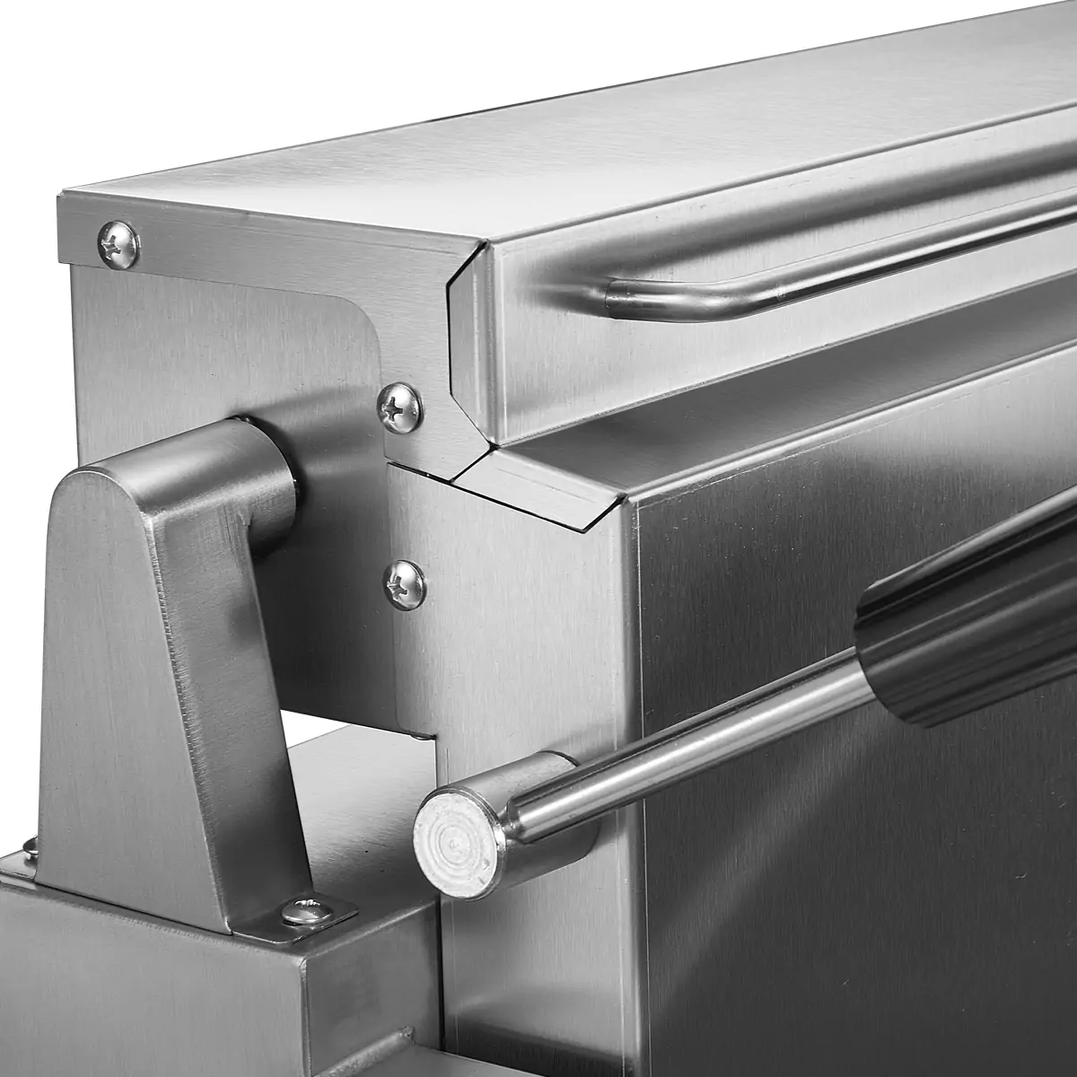 Rear flip handle of heating head assembly for EF001-SX fryer