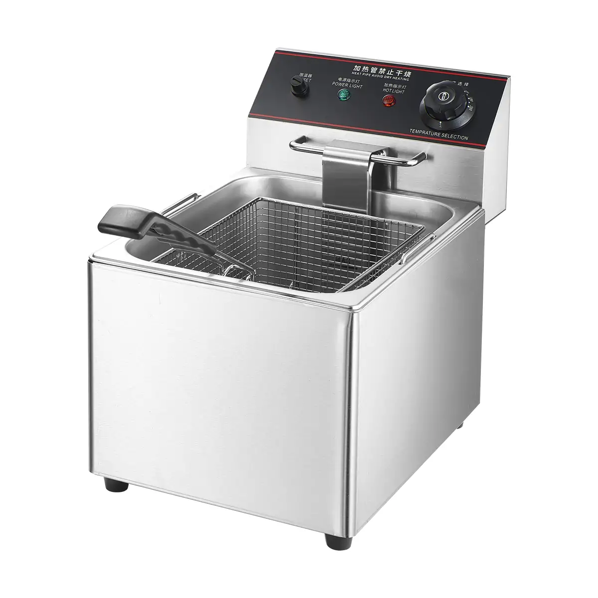 EF017 series commercial electric deep fryer for restaurant kitchen OEM manufacturer