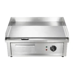 Front view of EG-0027 commercial electric griddle with single temperature control