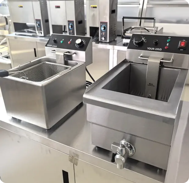 OEM and private label support for commercial deep fryer wholesale partners