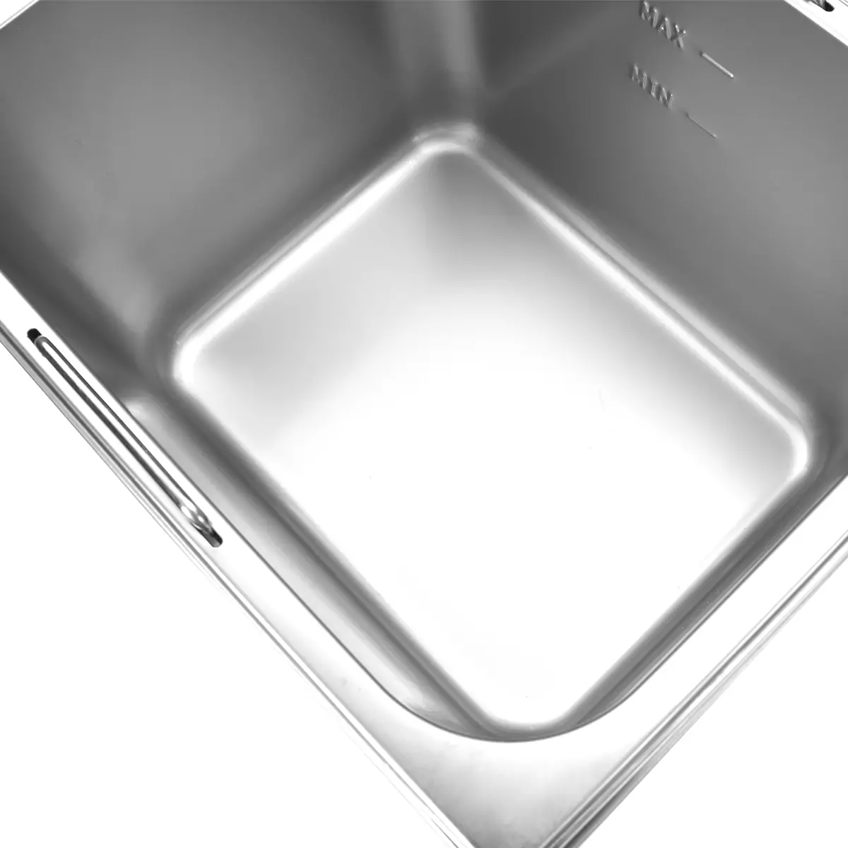 Removable stainless steel oil tank for commercial countertop electric fryer