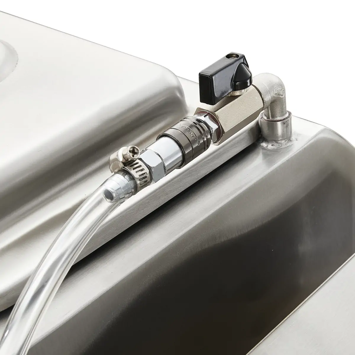 Vacuum port and valve system of commercial vacuum marinating machine
