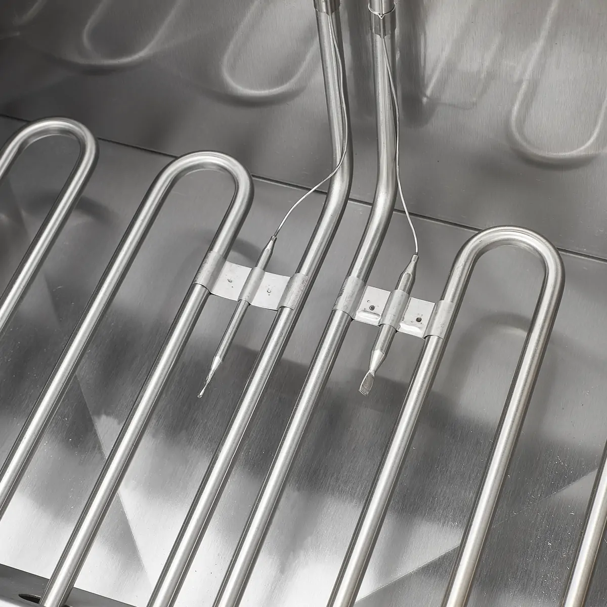 EF003-A4 electric deep fryer heating tube and temperature probe commercial fryer system