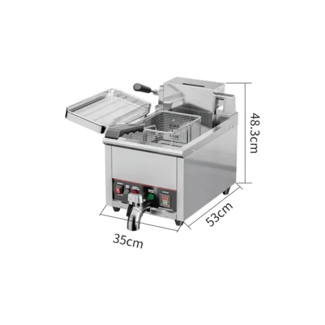 ef004 b1 digital electric fryer manufacturer