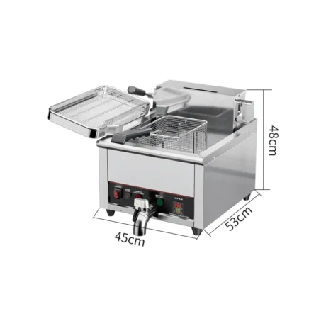 ef004 b3 digital electric fryer supplier