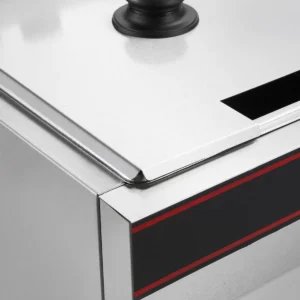EF010-B stainless steel commercial fryer body detail