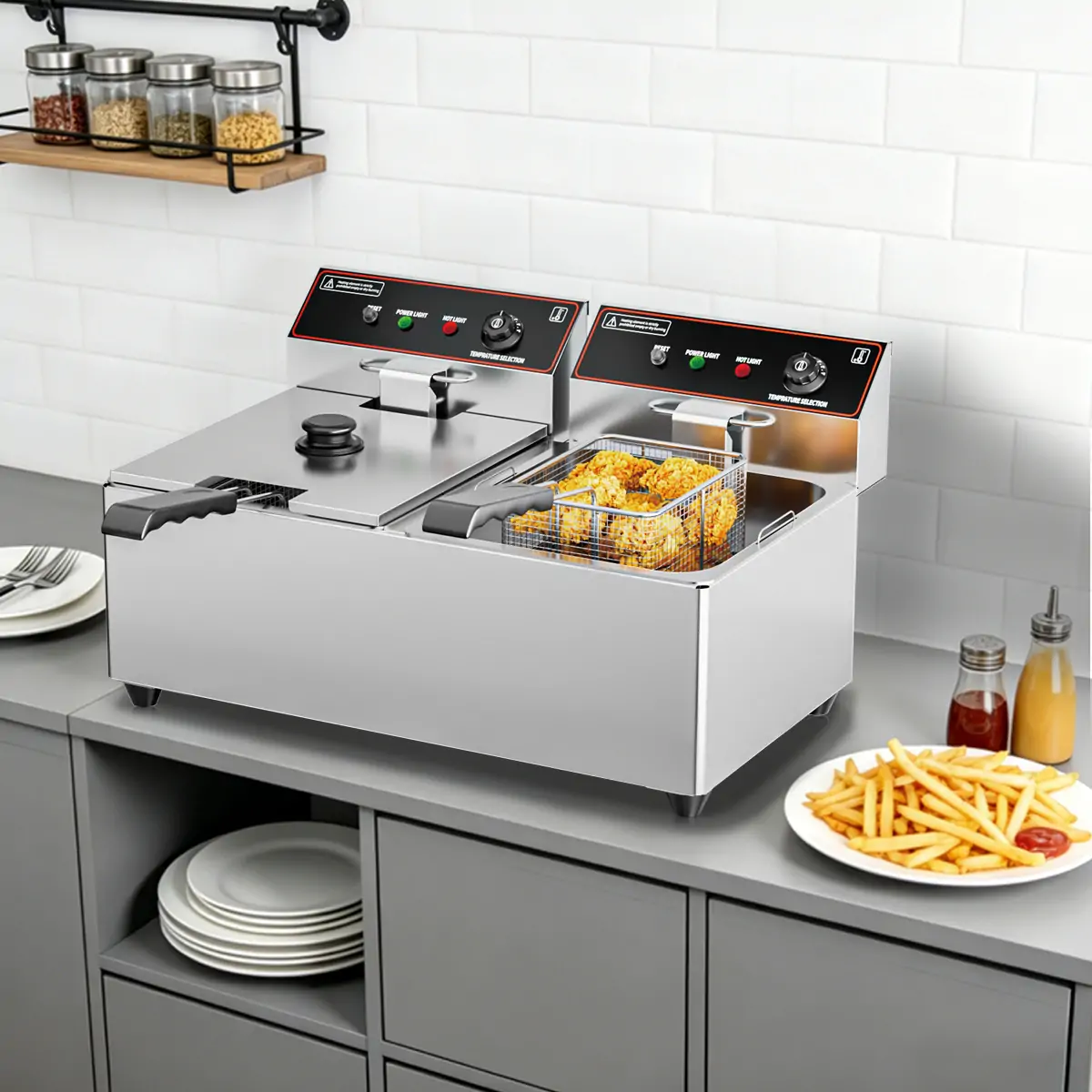 EF018 series commercial kitchen application