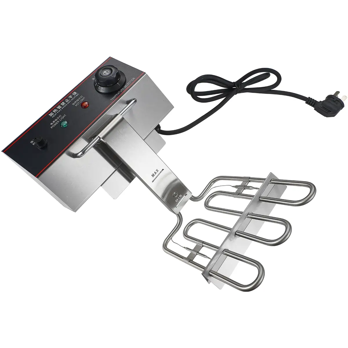 Removable heating head assembly for easy cleaning