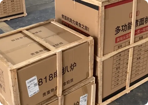 Reinforced carton protection for safe commercial fryer transportation