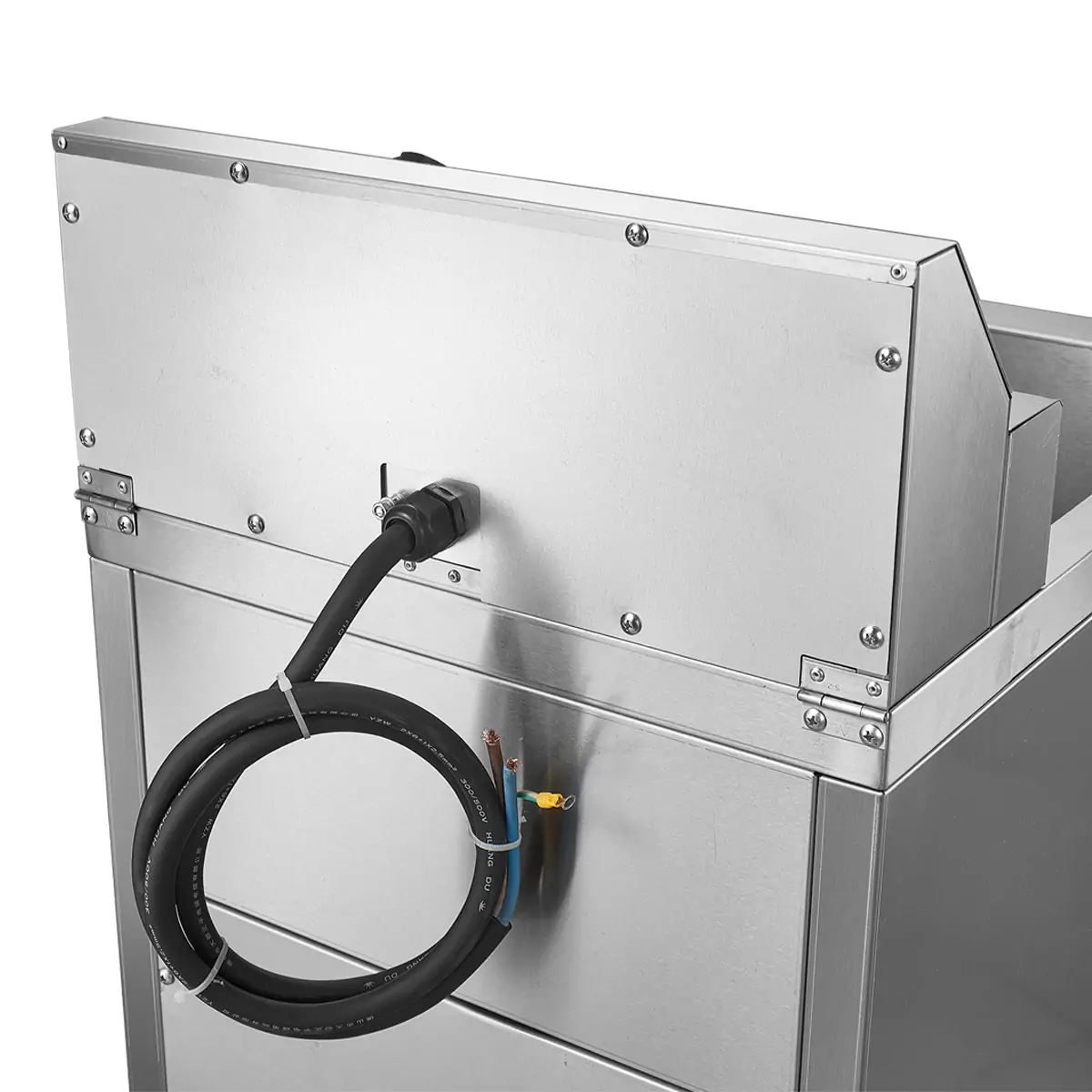 Freestanding Deep Fryer Back Side Structure