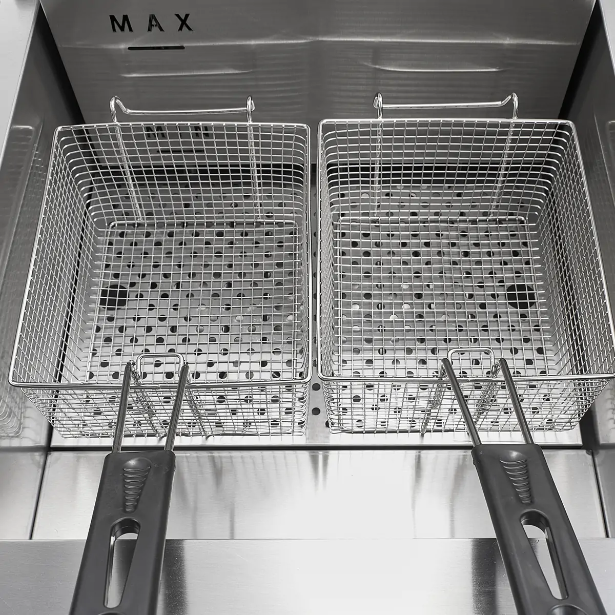 EF004-A Series fryer basket and oil tank structure