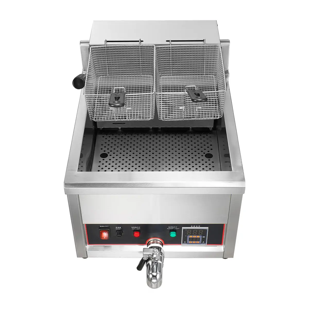 EF004-B Series commercial electric fryer front view