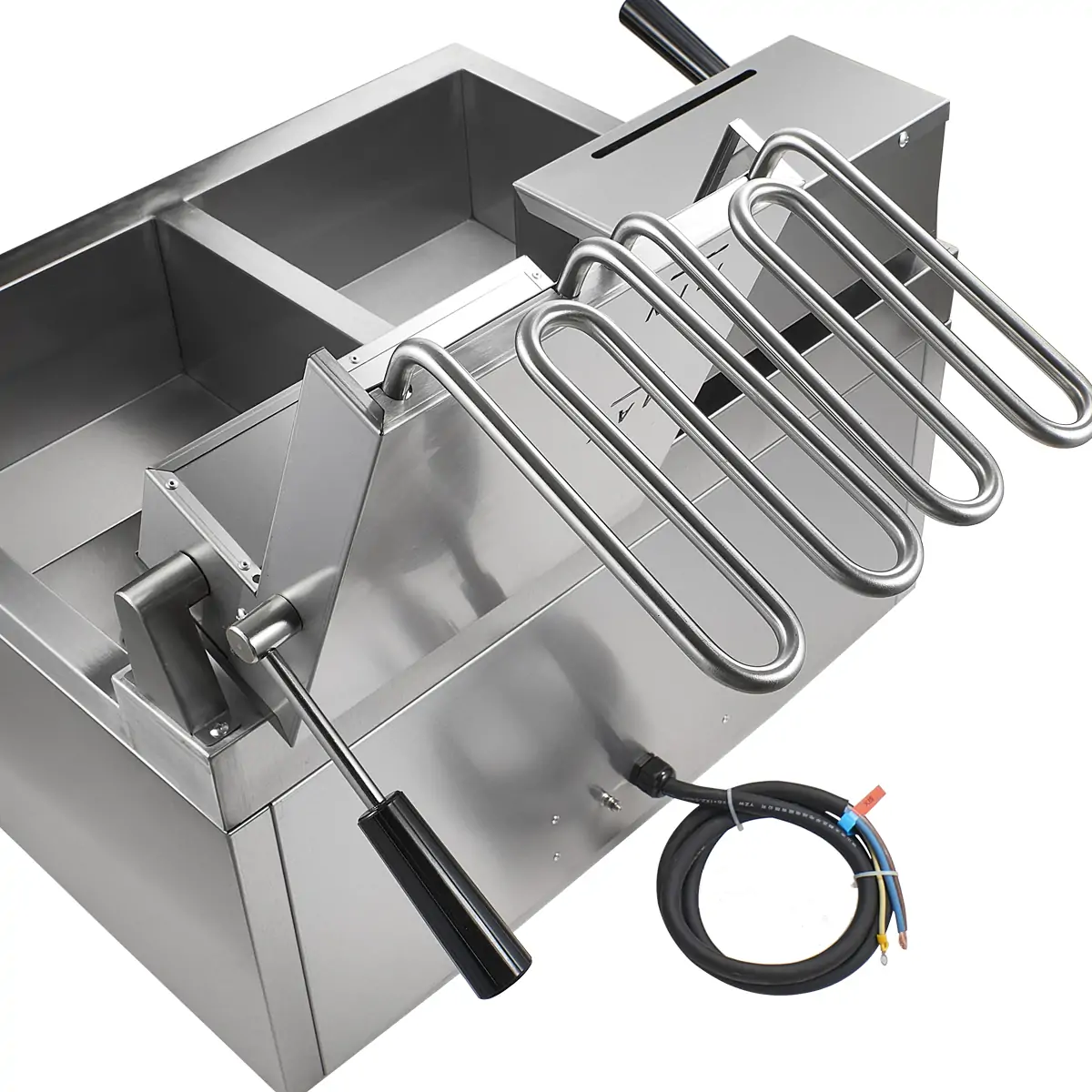EF004-B2 rotatable heating head assembly for easy cleaning