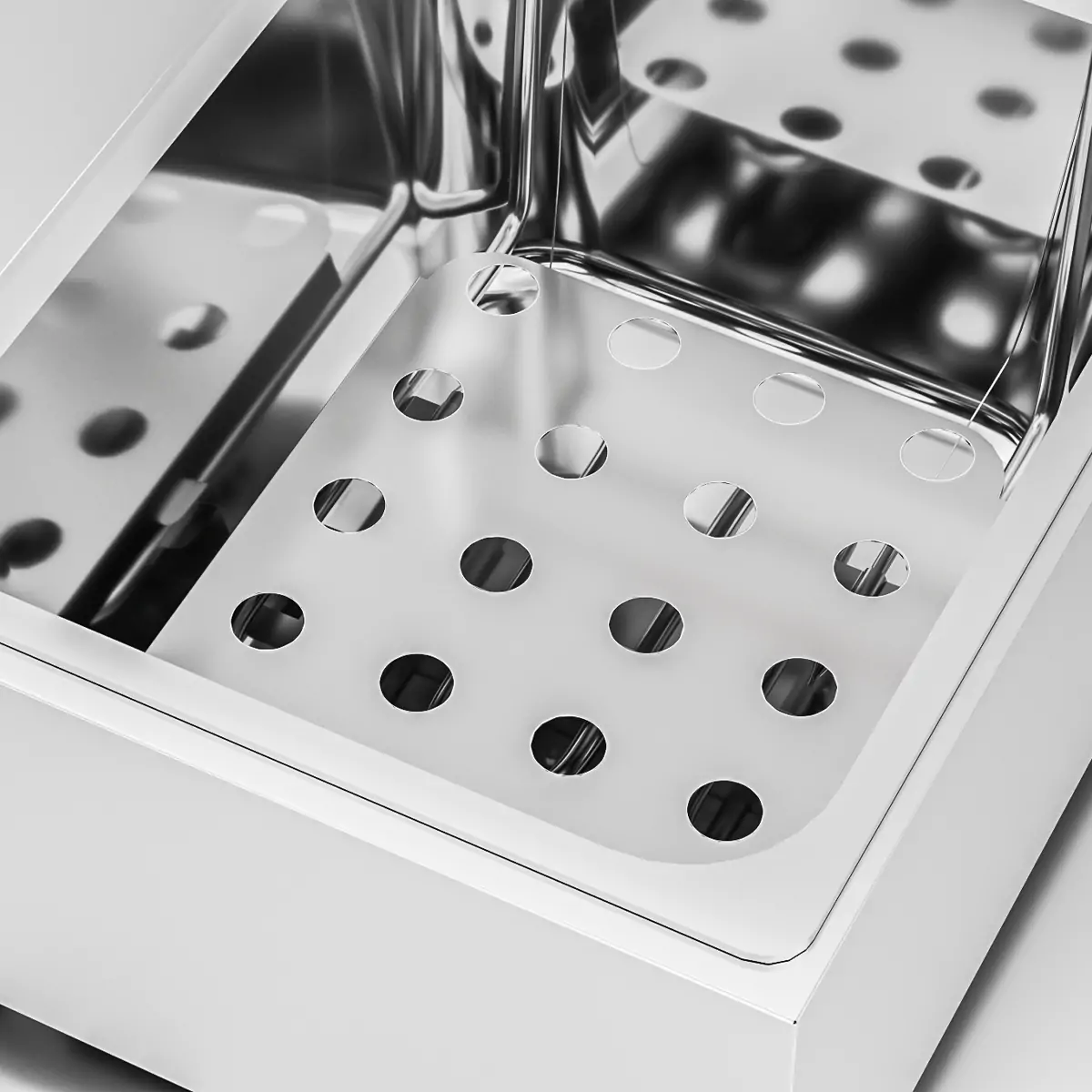 EF007-B perforated divider plate commercial fryer