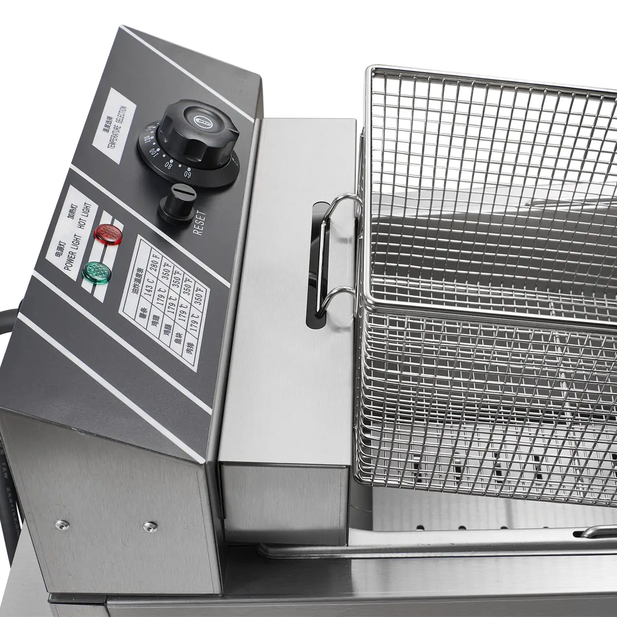 EF010-A fryer basket hanging position