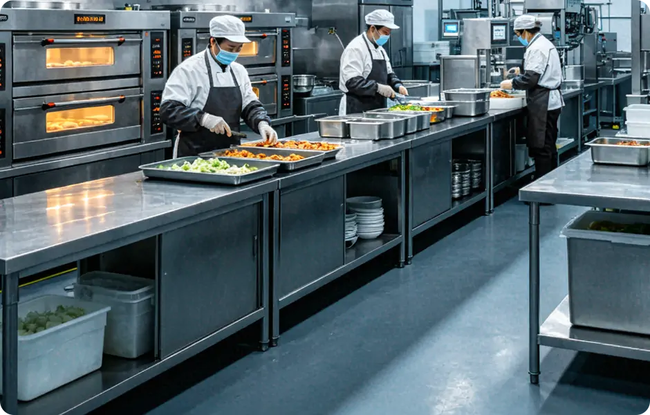 Experienced OEM team for commercial kitchen equipment brand development