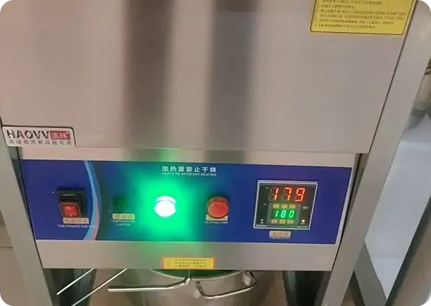 Performance optimization testing for commercial deep fryer R&D and quality assurance