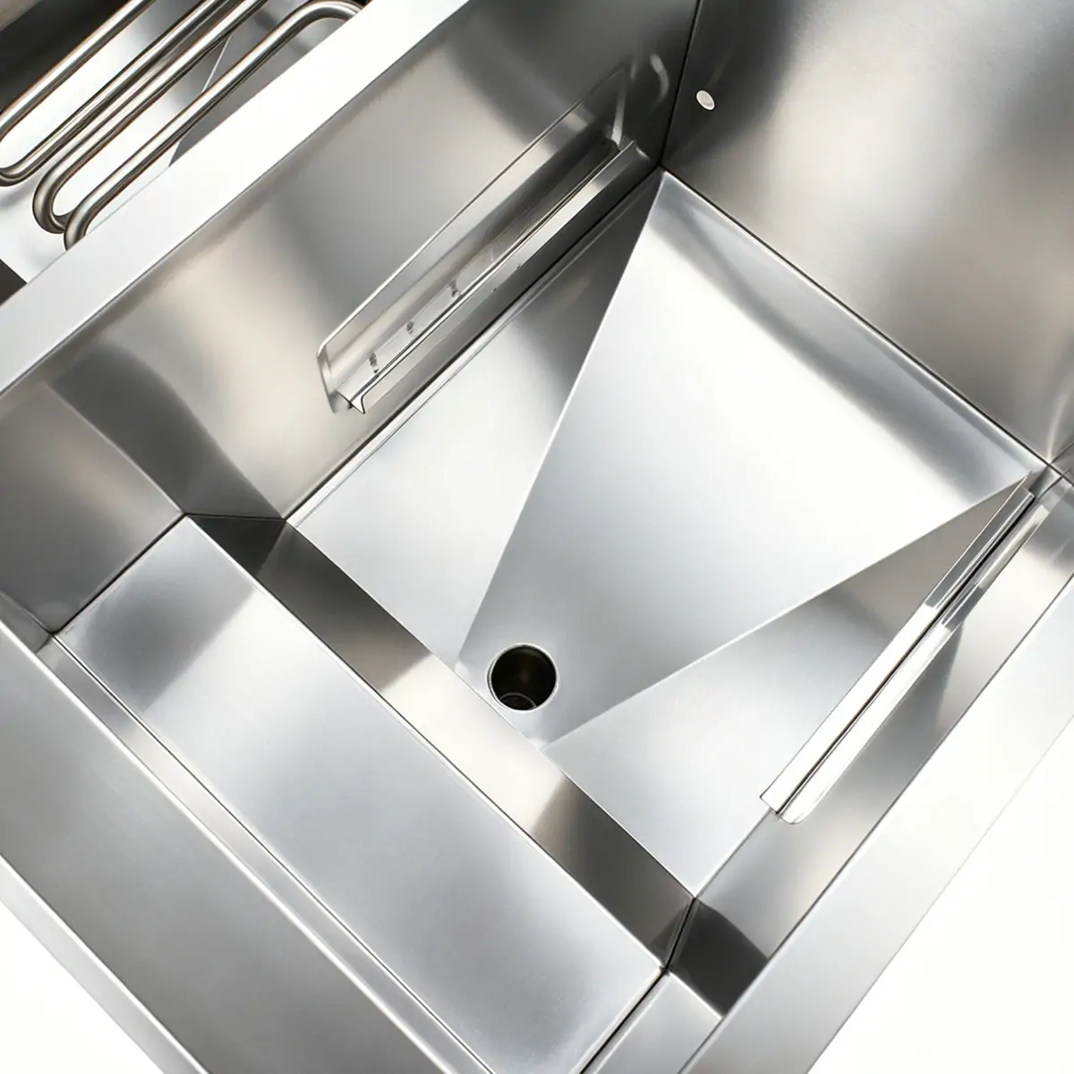 EF001-SX large deep fryer oil tank capacity
