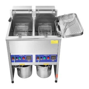 EF001-SX large commercial electric fryer stainless steel design