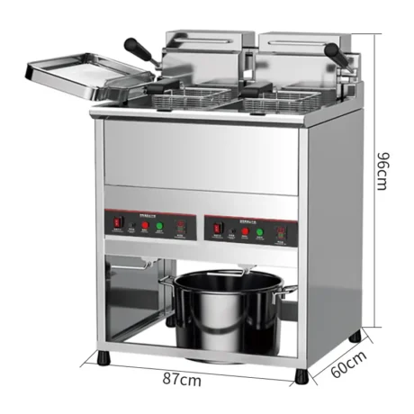 EF001-SX08 large commercial electric fryer