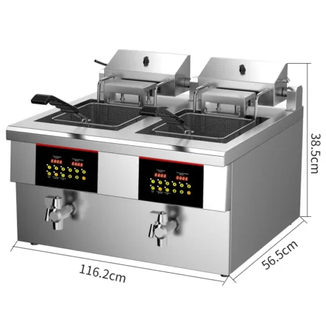 EF024 C 30L commercial electric fryer factory automatic lifting model