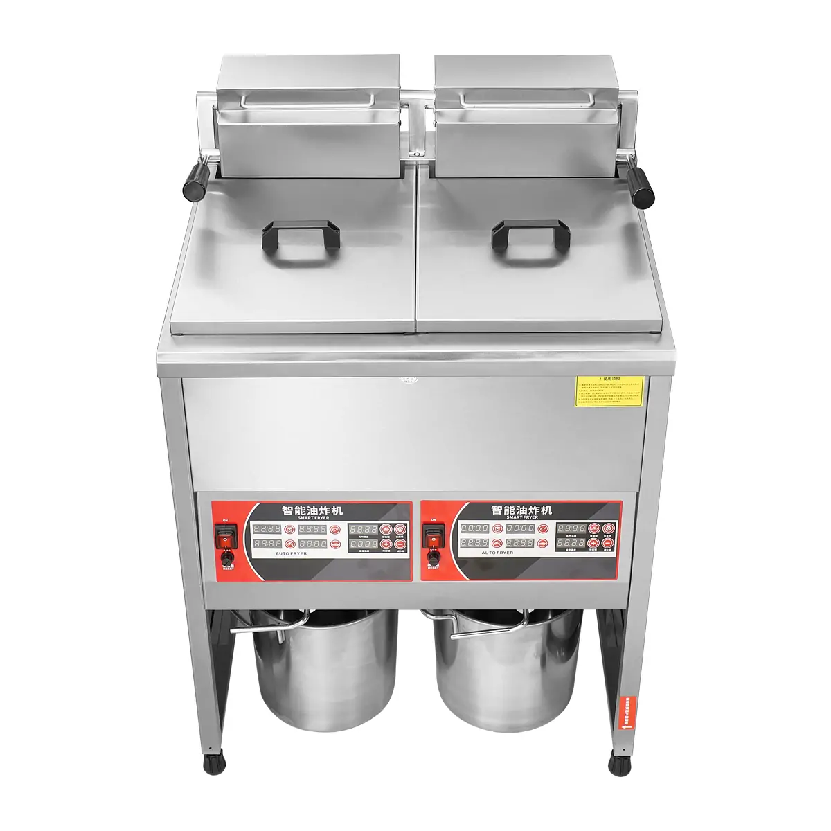EF001 ZN07 ZN08 commercial fryer manufacturer stainless steel splash resistant cover