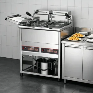 EF001 ZN07 ZN08 restaurant deep fryer wholesale commercial kitchen application