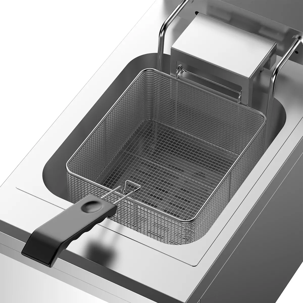 EF021 C EF022 C restaurant deep fryer wholesale basket inside oil tank