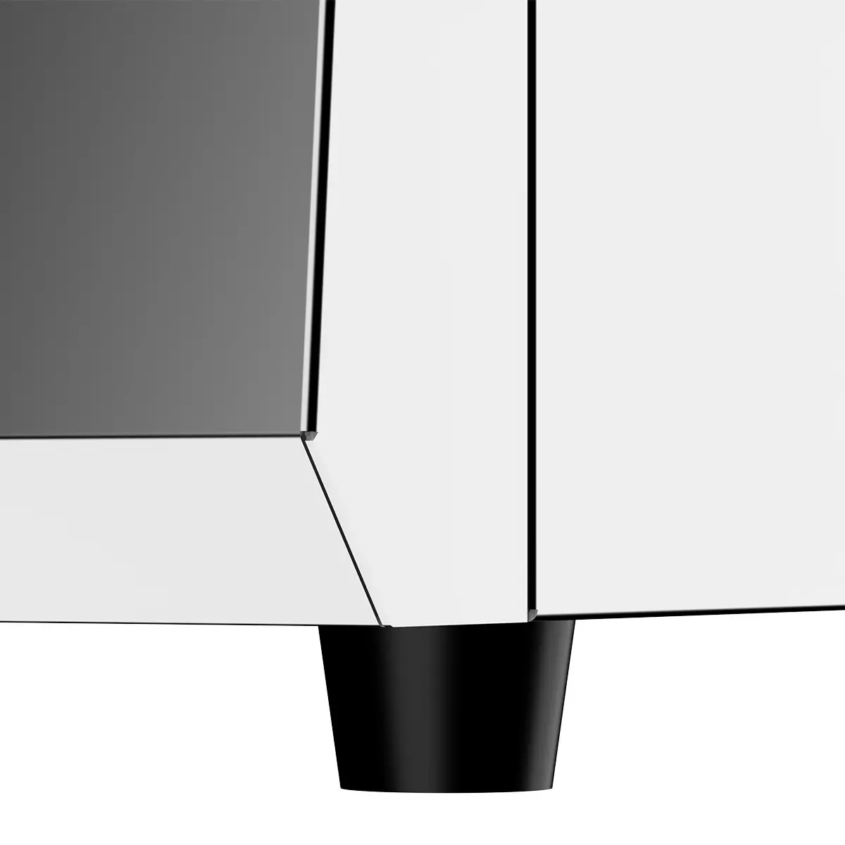 EF023 C EF024 C commercial countertop fryer supplier stable non slip support feet