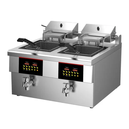 EF023 C EF024 C commercial deep fryer manufacturer dual tank electric fryer