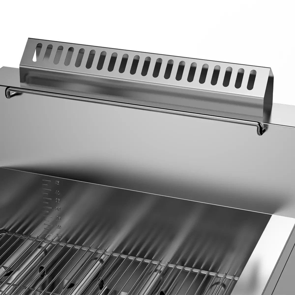 HW-RQ-WG003 natural gas fryer exhaust ventilation window