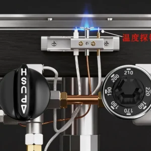 HW-RQ-WG003 natural gas fryer ignition and temperature control system