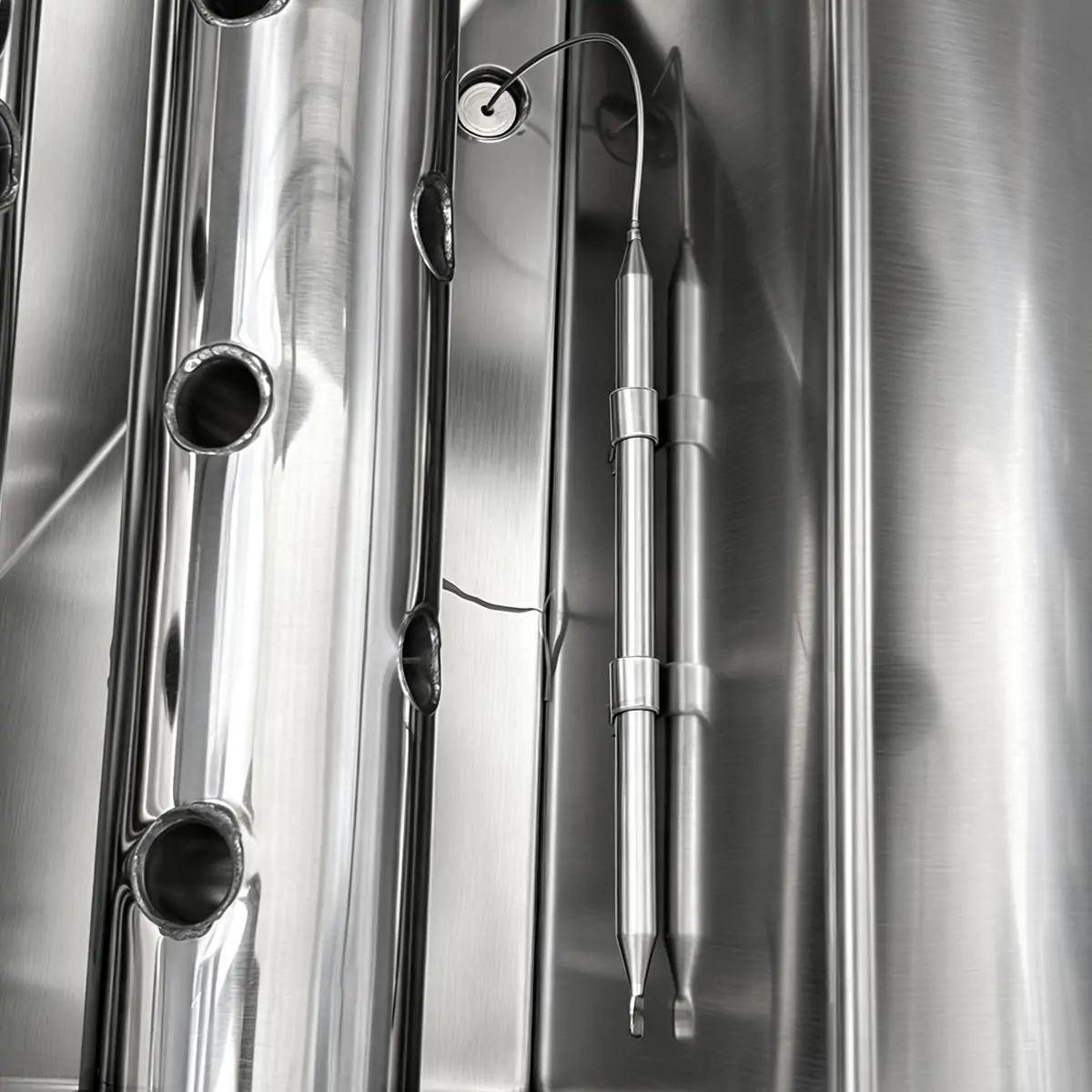 HW RQ WG004 F G double LPG gas fryer factory heating tube and temperature