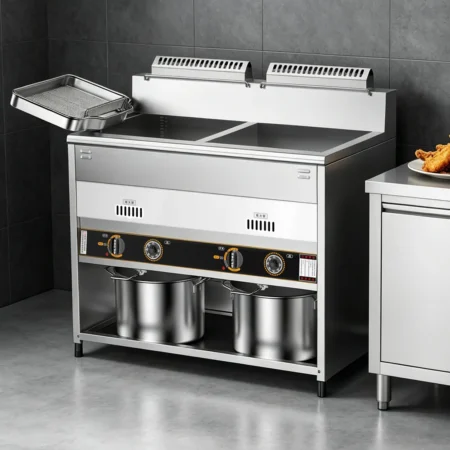 HW RQ WG004 F G restaurant deep fryer wholesale commercial application