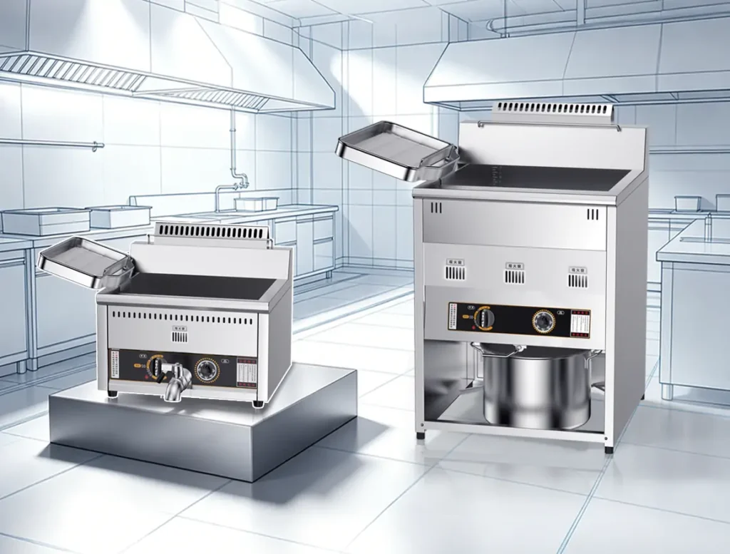 commercial gas fryer manufacturer countertop and floor standing restaurant equipment