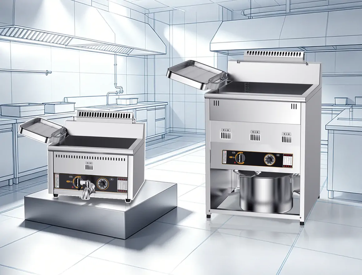 commercial gas fryer manufacturer countertop and floor standing restaurant equipment