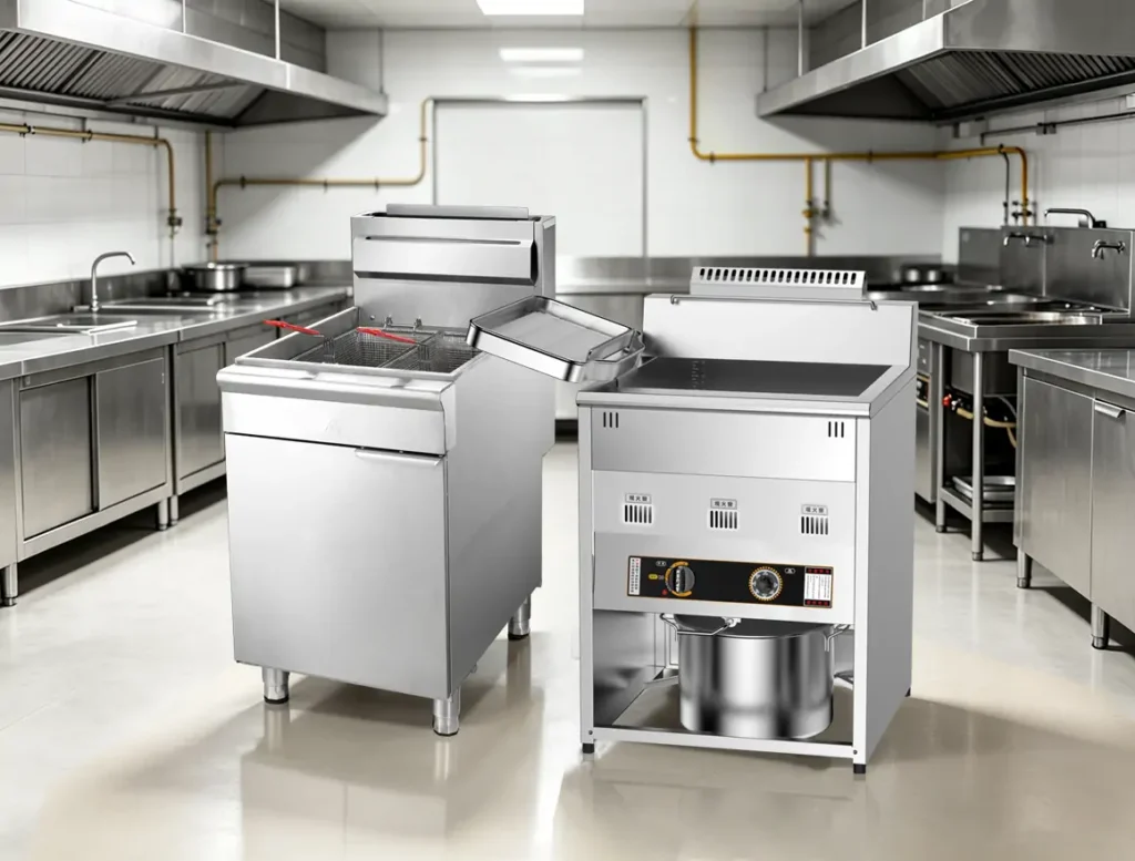 commercial gas fryer manufacturer for restaurant deep fryer applications