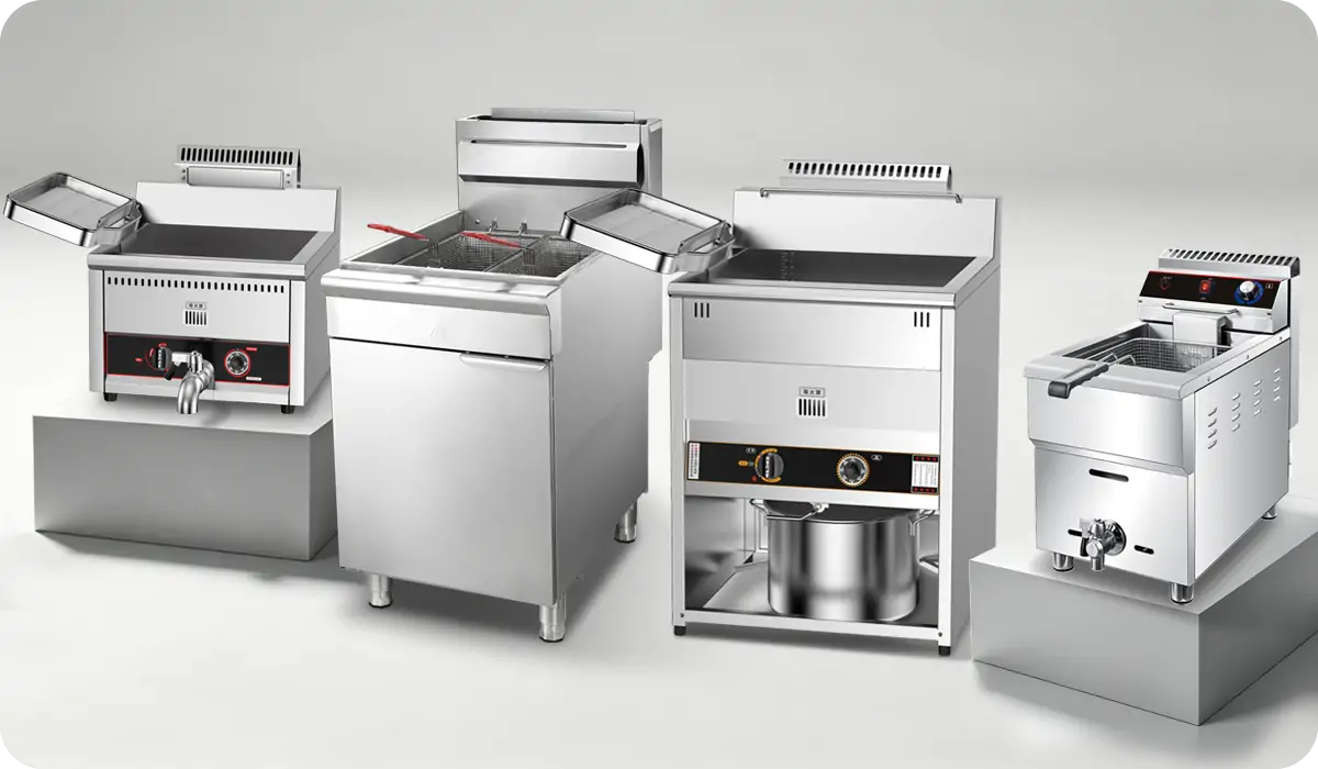 commercial gas fryer manufacturer factory