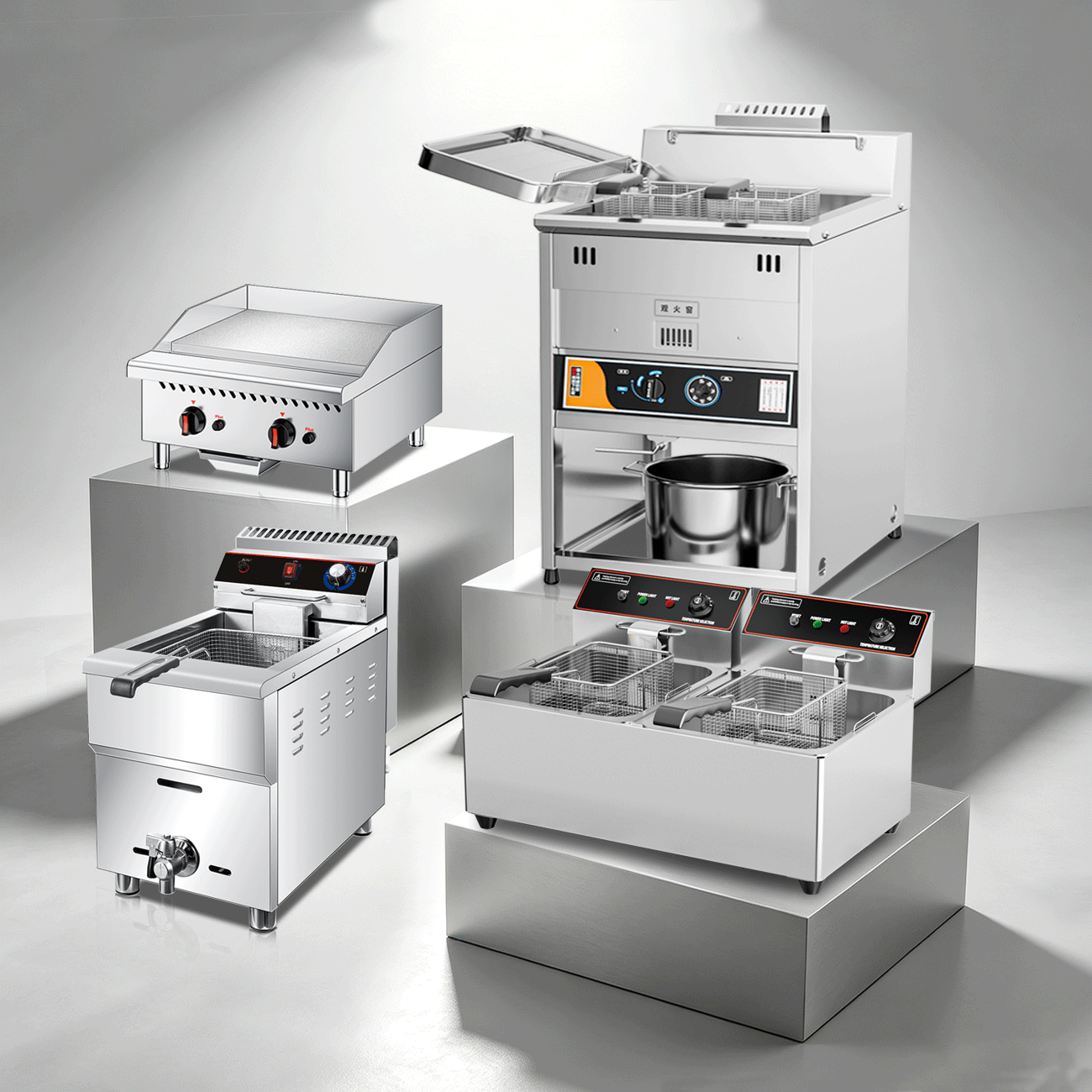 custom commercial deep fryer manufacturer