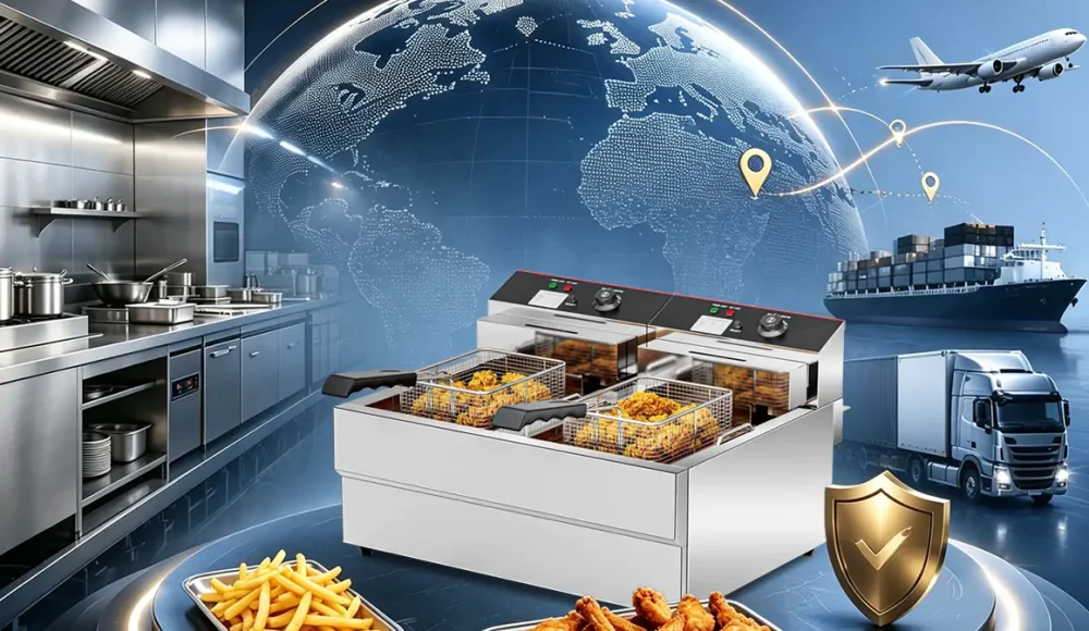 Best-selling commercial deep fryer models from China manufacturer Shangbang for restaurants and OEM buyers