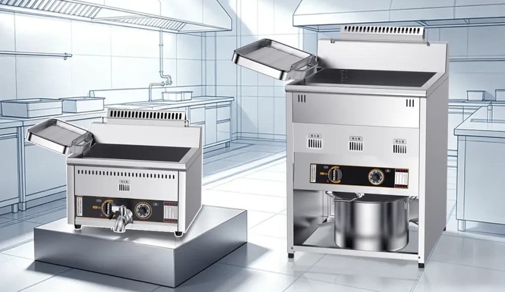 commercial gas fryer manufacturer countertop and floor standing restaurant equipment