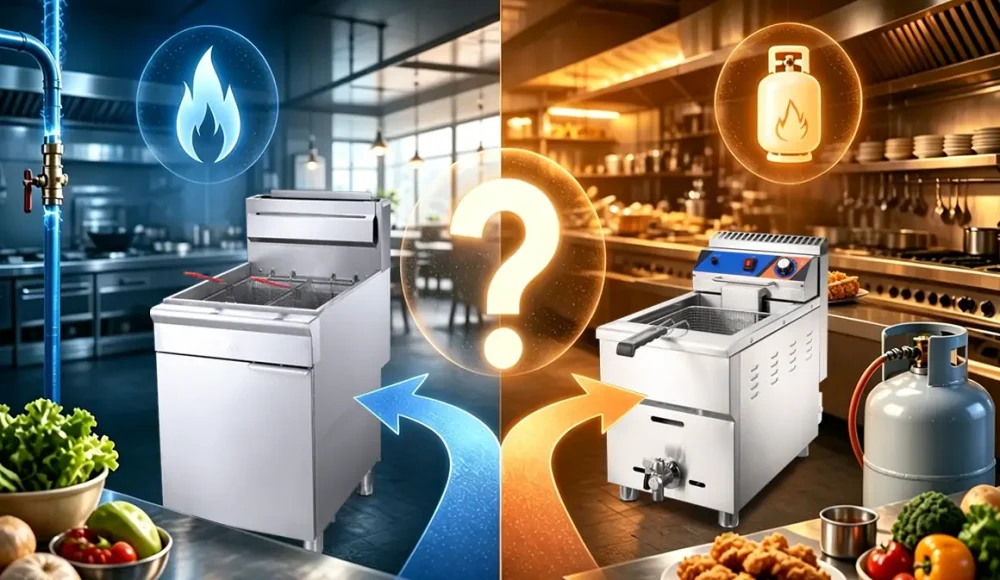 commercial gas fryer and electric fryer comparison for restaurant kitchens